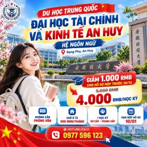 🇨🇳🔥 DU HỌC TRUNG QUỐC – GIẢM NGAY 1.000 TỆ HỌC PHÍ! 🎓