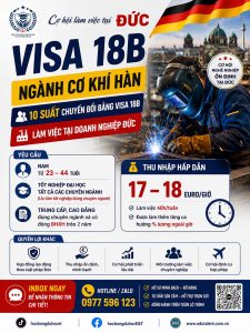 THÔNG TIN CHƯƠNG TRÌNH VISA 18B – NGÀNH CƠ KHÍ HÀN