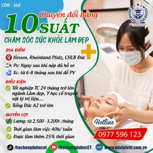Hessen, Rheinland Pfalz, 10 SUẤT CHUYỂN ĐỔI BẰNG CHĂM SÓC SỨC KHỎE LÀM ĐẸP (KOSMETIK)