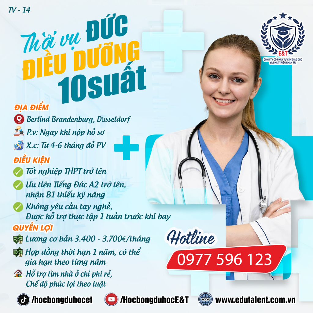 1O CƠ HỘI ĐIỀU DƯỠNG THỜI VỤ ĐỨC KHÔNG THỂ BỎ LỠ TẠI
