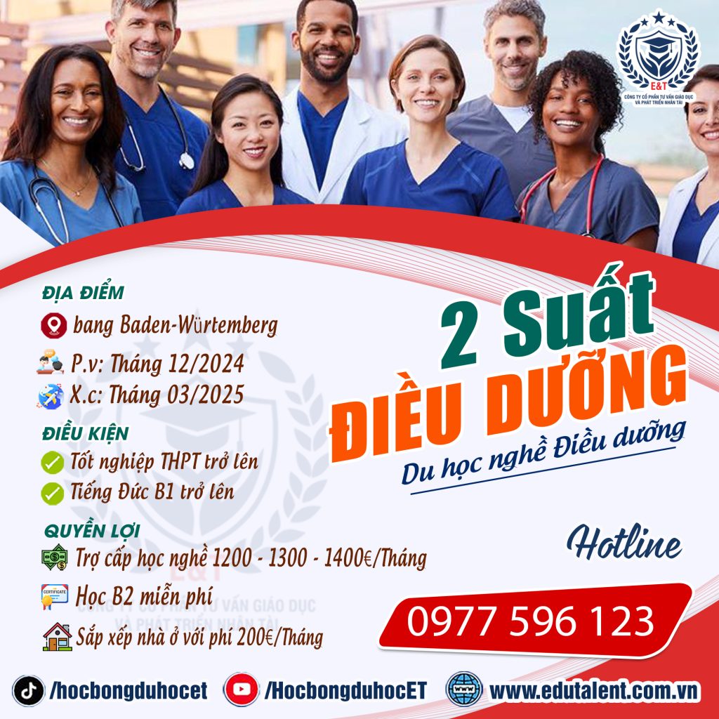 bang Baden-Würtemberg 2 SUẤT DU HỌC NGHỀ ĐIỀU DƯỠNG
