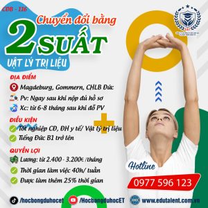 Magdeburg, Gommern , 2 SUẤT CHUYỂN ĐỔI BẰNG VẬT LÝ TRỊ LIỆU