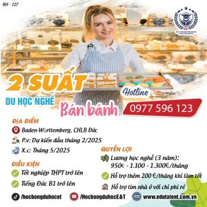 Baden-Württemberg, 2 SUẤT BÁN BÁNH TẠI CHLB ĐỨC