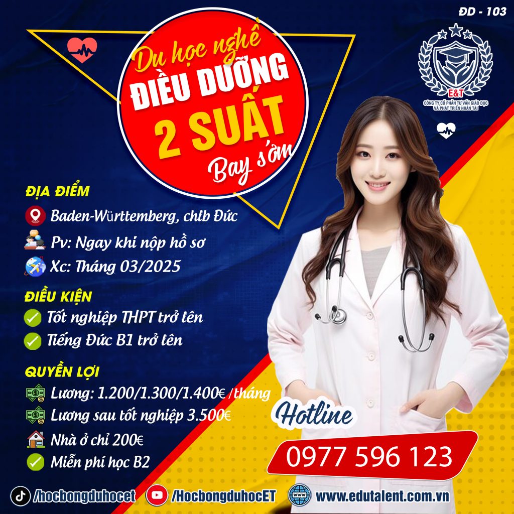 Baden-Württemberg 2 SUẤT DU HỌC NGHỀ ĐIỀU DƯỠNG