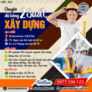 Niedersachsen, 2 SUẤT CHUYỂN ĐỔI BẰNG XÂY DỰNG