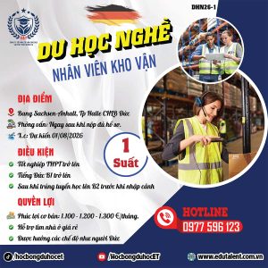 Tuyển Sinh Du Học Nghề Đức Ngành Kho Vận (Logistics) Tại Bang Sachsen-Anhalt