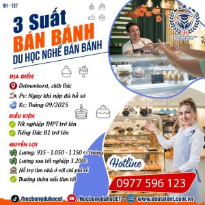 Delmenhorst, 3 SUẤT DU HỌC NGHỀ BÁN BÁNH