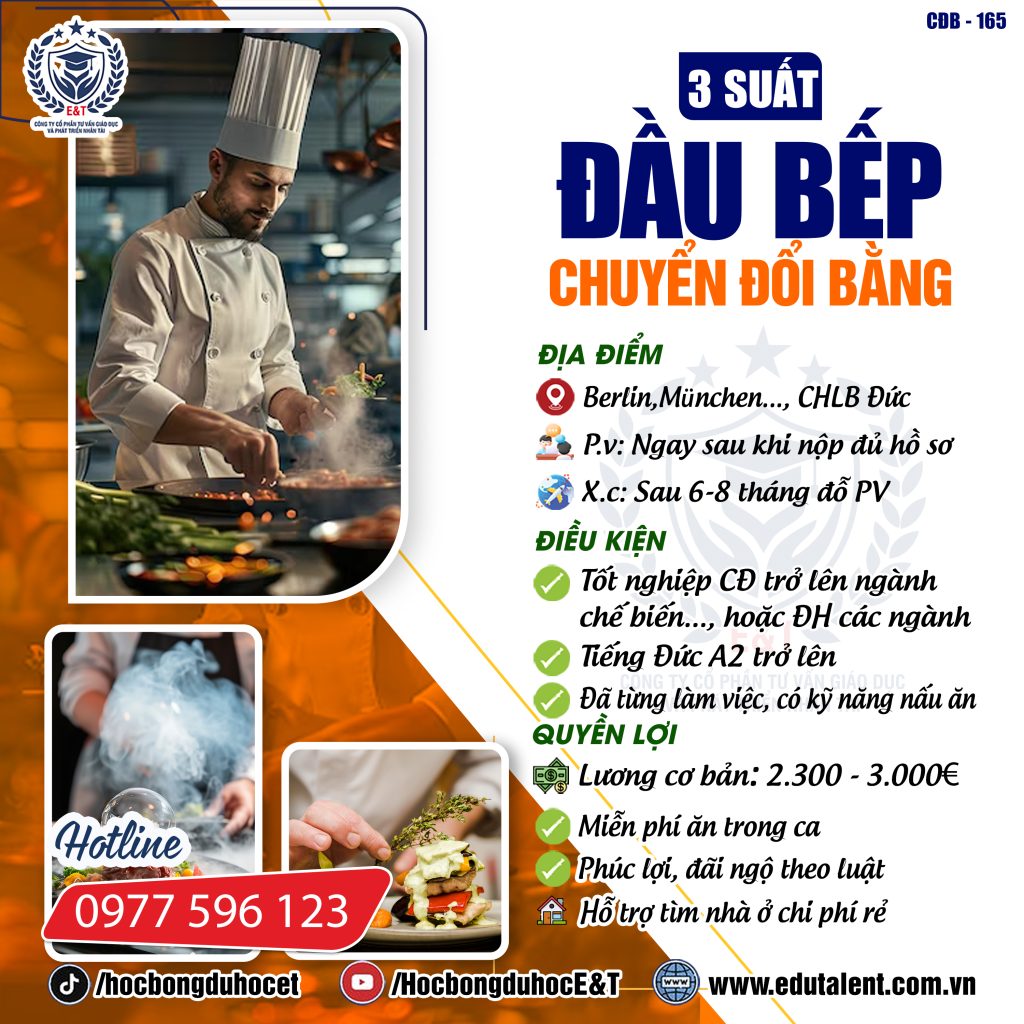 Berlin, München, 3 CHUYỂN ĐỔI BẰNG ĐẦU BẾP