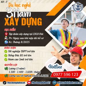 3 NAM DU HỌC NGHỀ XÂY DỰNG TẠI CHLB ĐỨC