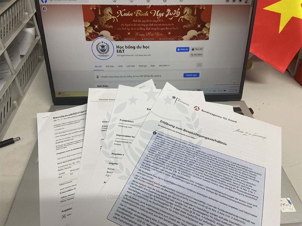 🎉 CHÚC MỪNG HỌC VIÊN NHẬN HỢP ĐỒNG DU HỌC NGHỀ ĐỨC NGÀNH BẾP (KOCH)