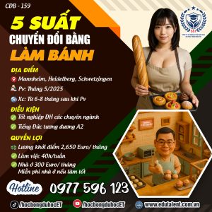 Mannheim, Heidelberg, Schwetzingen, 5 SUẤT CHUYỂN ĐỔI BẰNG LÀM BÁNH