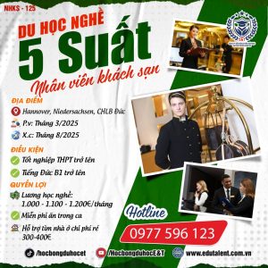 HANOVER , 5 SUẤT DU HỌC NGHỀ KHÁCH SẠN