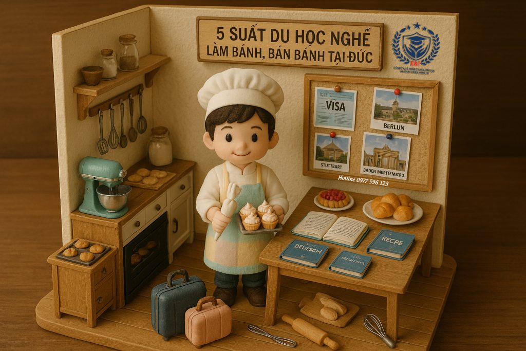 🎉Stuttgart, bang Baden-Württemberg DU HỌC NGHỀ LÀM BÁNH VÀ BÁN BÁNH 🇩🇪