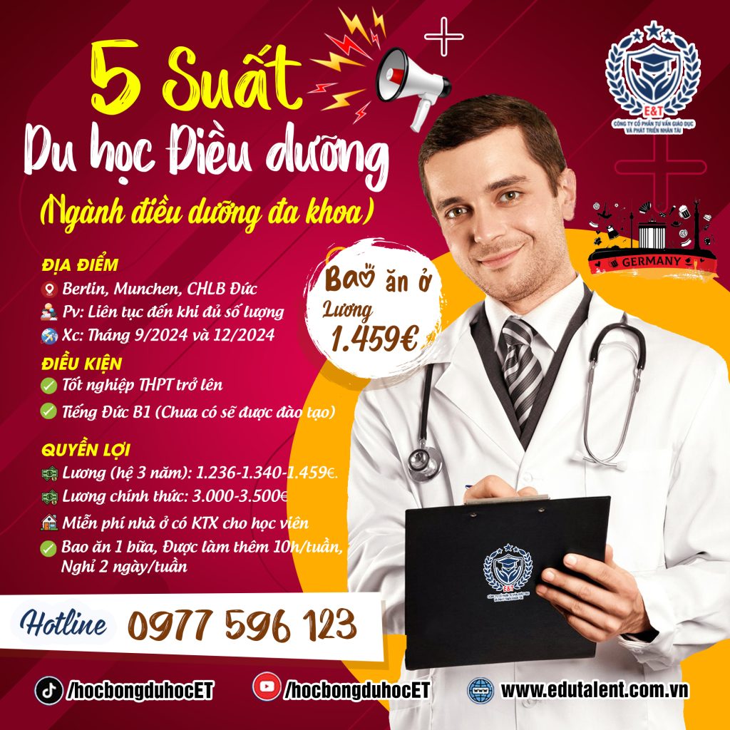 5 suất điều dưỡng đa khoa