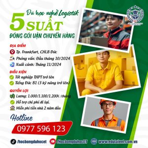 5 SUẤT DU HỌC NGHỀ LOGISTIK ZUM FACHARBEITER
