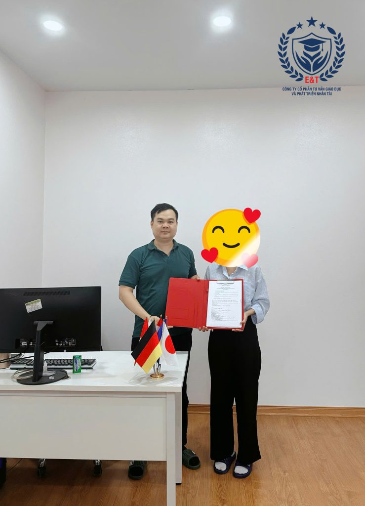 🎉KÝ HỢP ĐỒNG DỊCH VỤ DU HỌC NGHỀ KOSMETIK – BẠN NGUYỄN THỊ NGỌC LINH 🎉