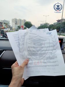 NGỌC LINH CHÍNH THỨC NỘP HỒ SƠ XIN VISA TẠI VFS