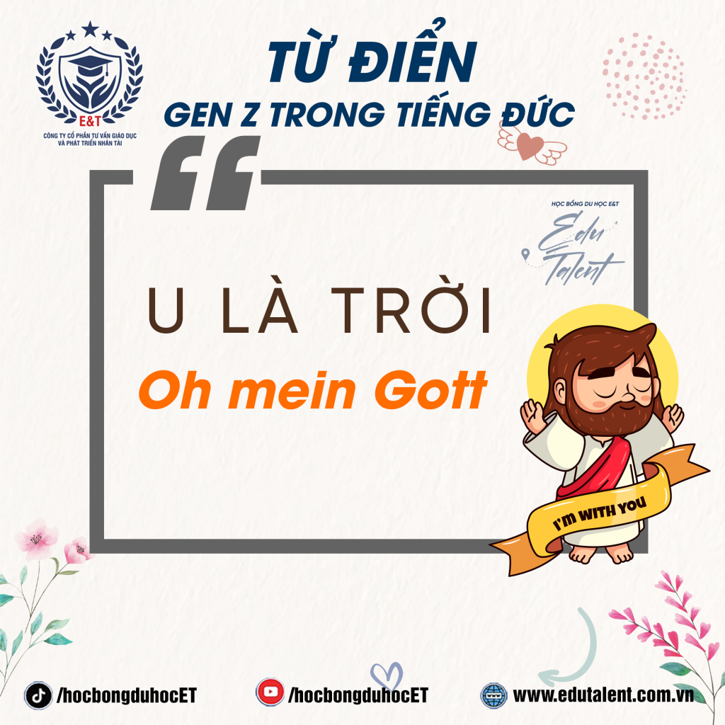 🌟 HỌC TIẾNG ĐỨC THEO “TỪ ĐIỂN” CỦA GENZ