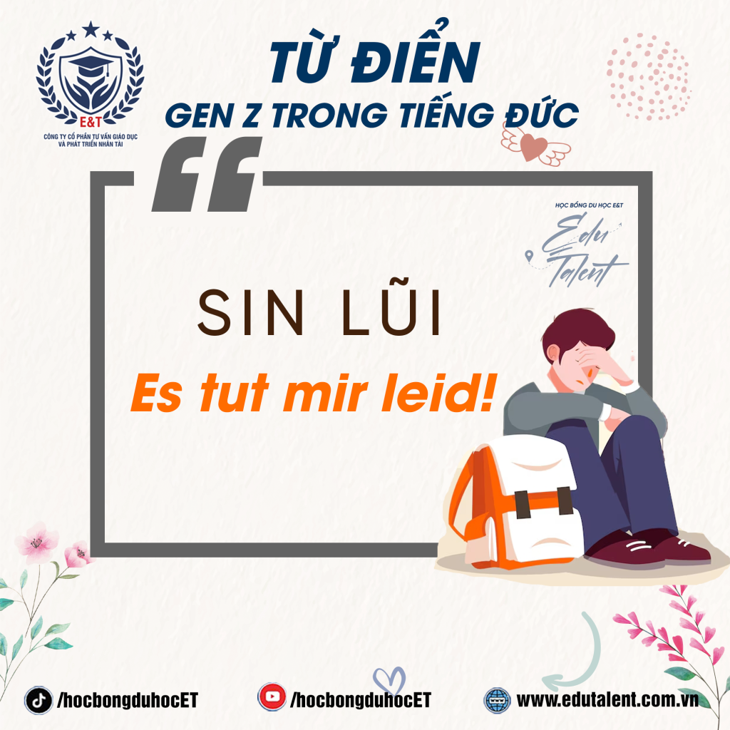 🌟 HỌC TIẾNG ĐỨC THEO “TỪ ĐIỂN” CỦA GENZ