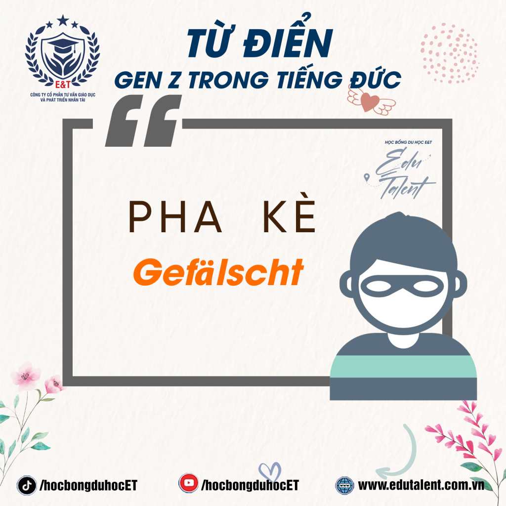 🌟 HỌC TIẾNG ĐỨC THEO “TỪ ĐIỂN” CỦA GENZ