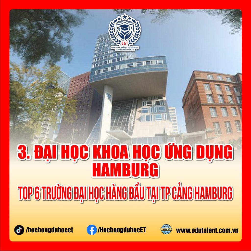 TOP 6 CÁC TRƯỜNG ĐẠI HỌC HÀNG ĐẦU TẠI THÀNH PHỐ CẢNG HAMBURG MÀ CÁC BẠN NÊN BIẾT!