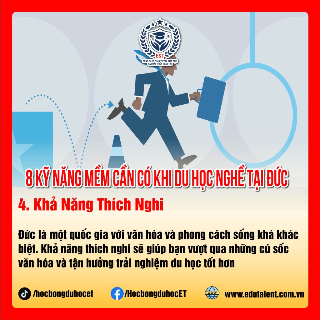 🇩🇪 8 KỸ NĂNG MỀM CẦN CÓ KHI ĐI DU HỌC NGHỀ ĐỨC