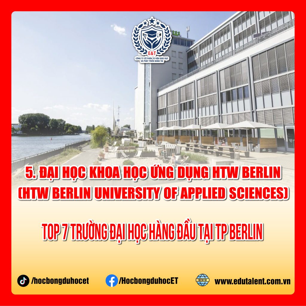 TOP 7 TRƯỜNG ĐẠI HỌC HÀNG ĐẦU TẠI BERLIN ĐỨC
