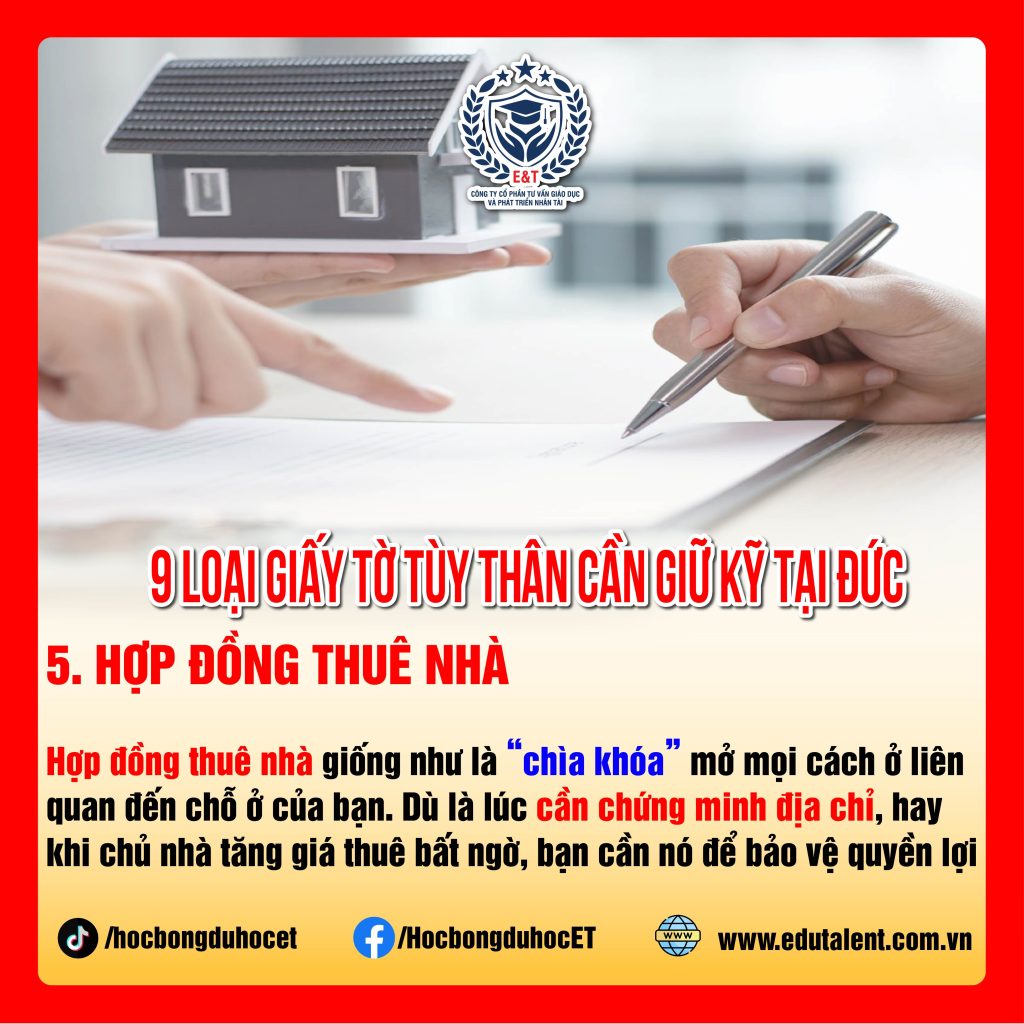9 LOẠI GIẤY TỜ TÙY THÂN CẦN LƯU GIỮ CẨN THẬN KHI Ở ĐỨC