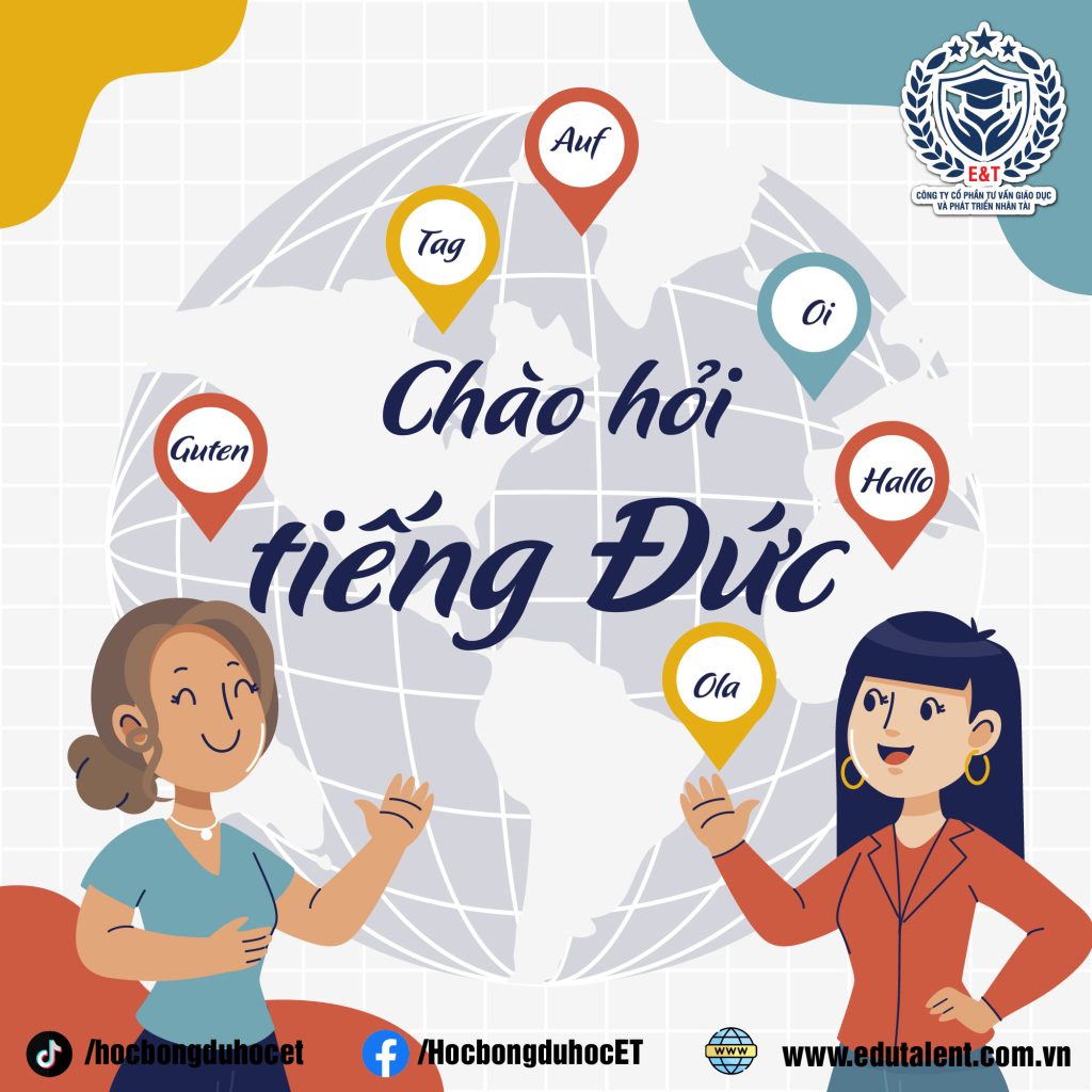 HỌC TIẾNG ĐỨC HÀNG NGÀY CÙNG HỌC BỔNG DU HỌC E&T