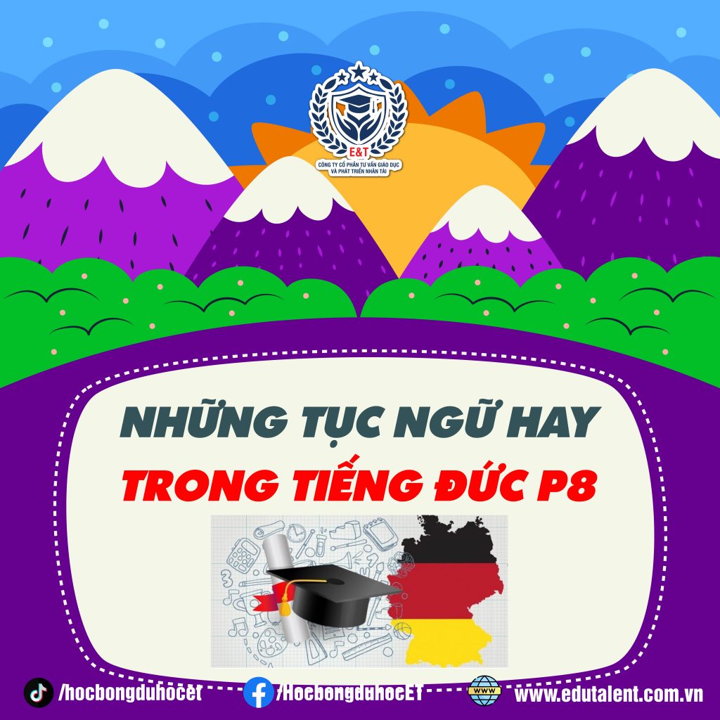 🇩🇪 NHỮNG TỤC NGỮ HAY TRONG TIẾNG ĐỨC - P8