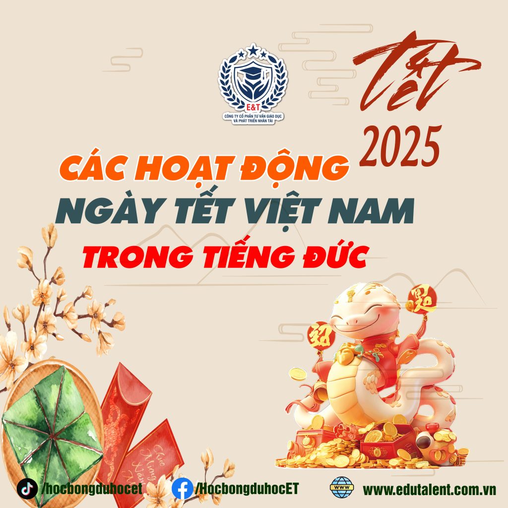 CÁC HOẠT ĐỘNG NGÀY TẾT VIỆT NAM BẰNG TIẾNG ĐỨC