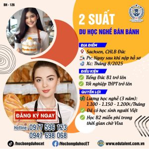 Sachsen Anhalt, 2 SUẤT DU HỌC NGHỀ BÁN BÁNH