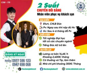 🎯 CƠ HỘI KHÔNG CHỜ AI: 2 VỊ TRÍ CĐB PHỤC VỤ KHÁCH SẠN Ở ERFURT CỰC HẤP DẪN!