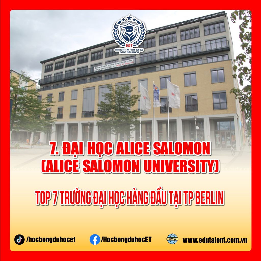 TOP 7 TRƯỜNG ĐẠI HỌC HÀNG ĐẦU TẠI BERLIN ĐỨC