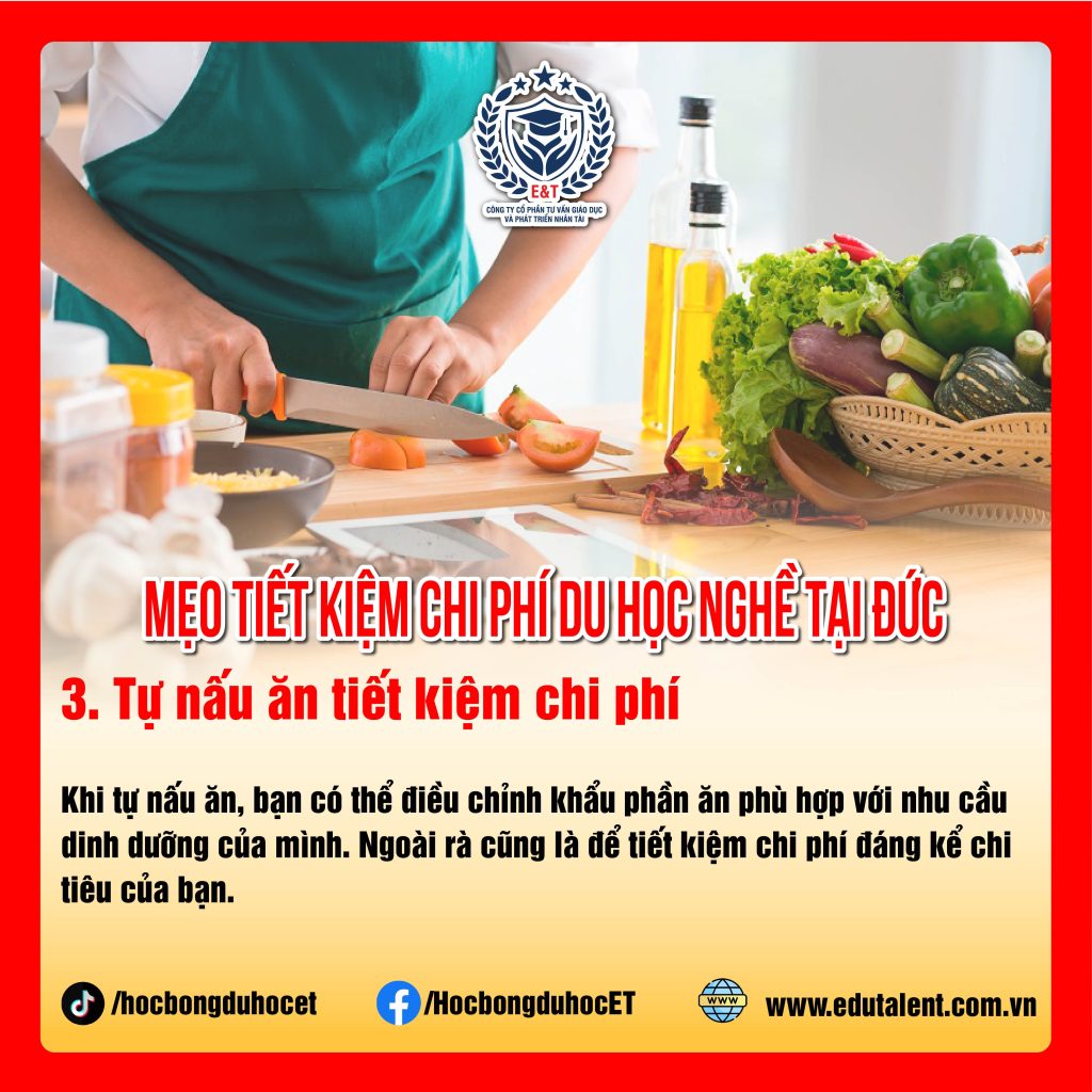 🇩🇪 MẸO TIẾT KIỆM CHI PHÍ KHI DU HỌC NGHỀ TẠI ĐỨC