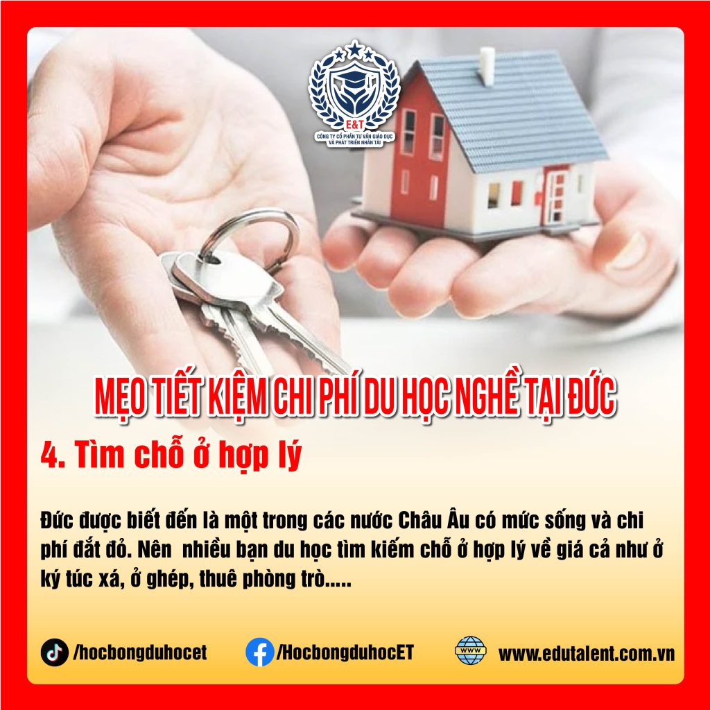 🇩🇪 MẸO TIẾT KIỆM CHI PHÍ KHI DU HỌC NGHỀ TẠI ĐỨC