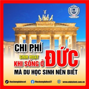 BẠN ĐÃ BIẾT NHỮNG CHI PHÍ CẦN THIẾT KHI SINH SỐNG Ở ĐỨC LÀ GÌ CHƯA?