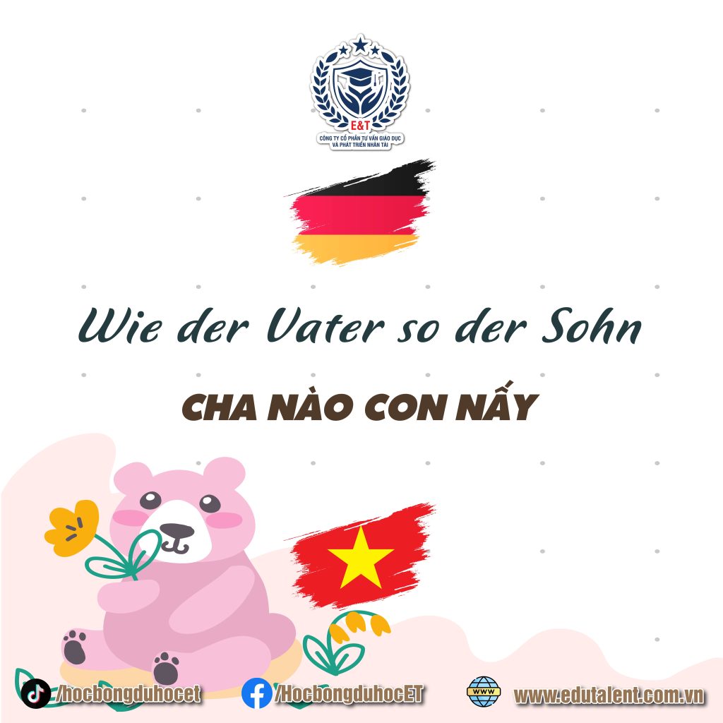 🇩🇪 NHỮNG TỤC NGỮ HAY TRONG TIẾNG ĐỨC P4