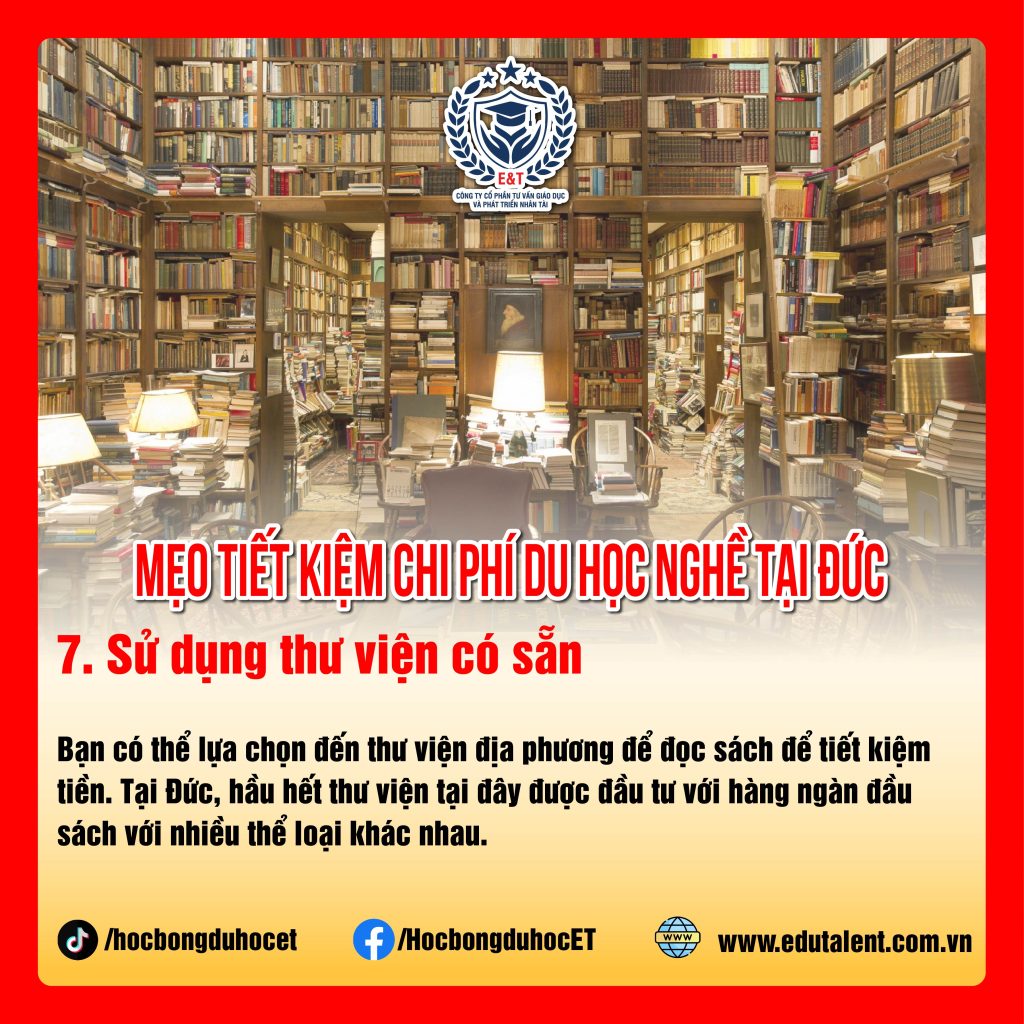🇩🇪 MẸO TIẾT KIỆM CHI PHÍ KHI DU HỌC NGHỀ TẠI ĐỨC