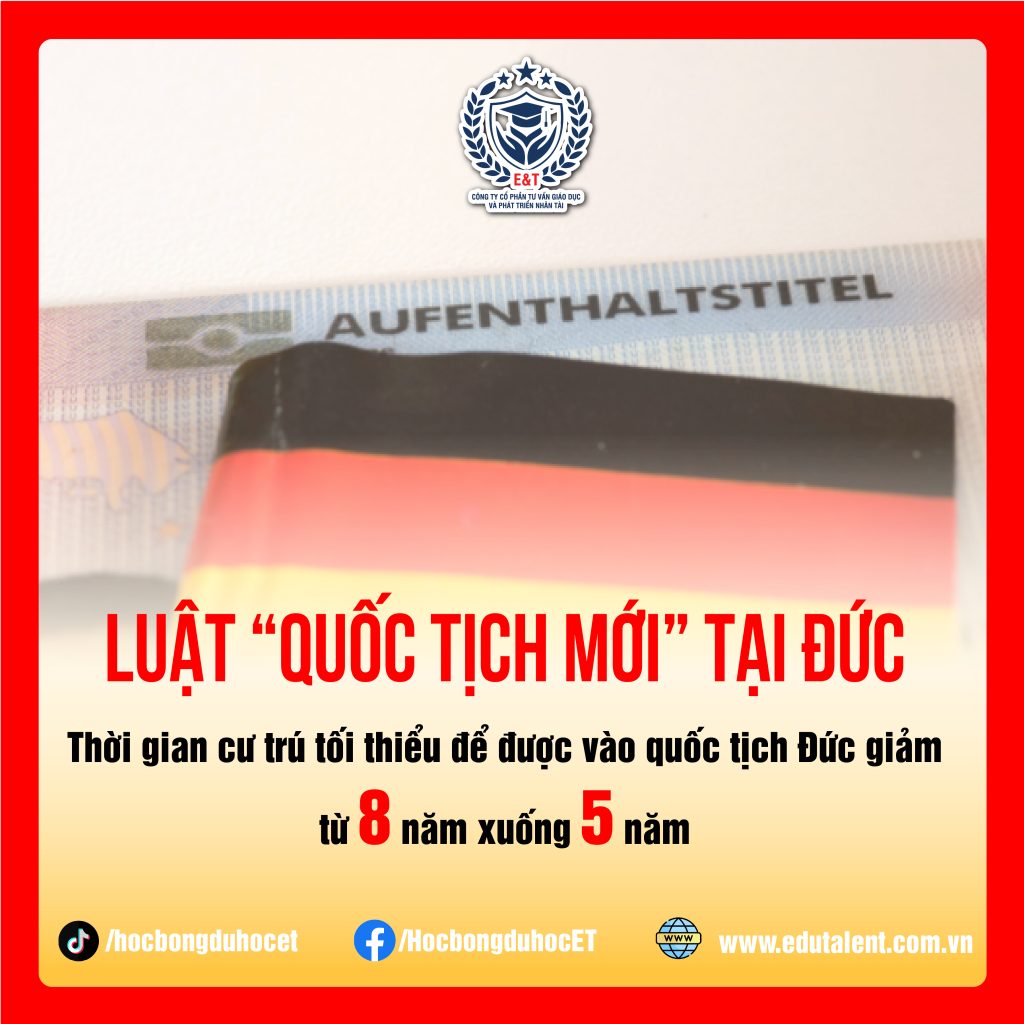 LUẬT "QUỐC TỊCH MỚI" TẠI ĐỨC