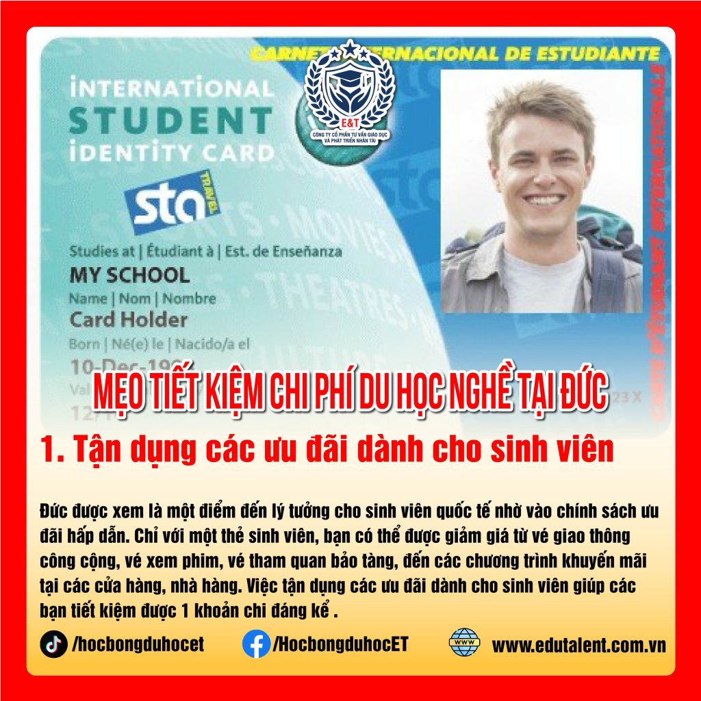 🇩🇪 MẸO TIẾT KIỆM CHI PHÍ KHI DU HỌC NGHỀ TẠI ĐỨC