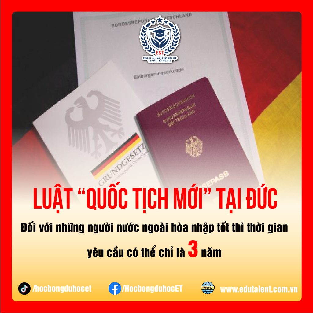 LUẬT "QUỐC TỊCH MỚI" TẠI ĐỨC
