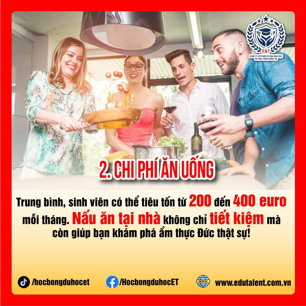 BẠN ĐÃ BIẾT NHỮNG CHI PHÍ CẦN THIẾT KHI SINH SỐNG Ở ĐỨC LÀ GÌ CHƯA?