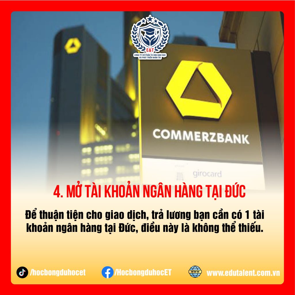 4 VIỆC PHẢI LÀM KHI SANG ĐỨC - CÁC BẠN DU HỌC SINH CẦN LƯU Ý