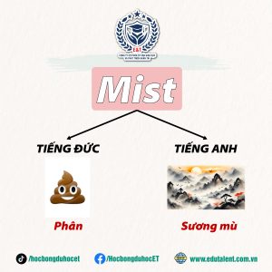 Tiếng Anh nhưng mang phong cách tiếng Đức