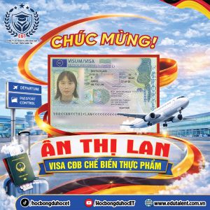 CHÚC MỪNG HỌC VIÊN ÂN THỊ LAN ĐỖ VISA ĐỨC NGÀNH CHẾ BIẾN THỰC PHẨM TẠI NHÀ MÁY Westfleisch