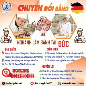 "Germany Master Baker": Chương Trình Chuyển Đổi Bằng Ngành Làm Bánh Tại Đức - Lương Lên Tới 3.000 Euro/Tháng