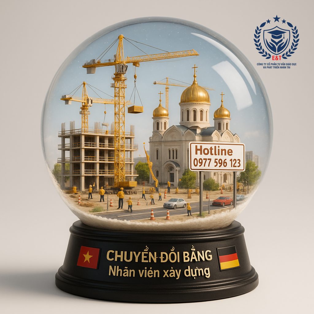 3 SUẤT CHUYỂN ĐỔI BẰNG NHÂN VIÊN XÂY DỰNG