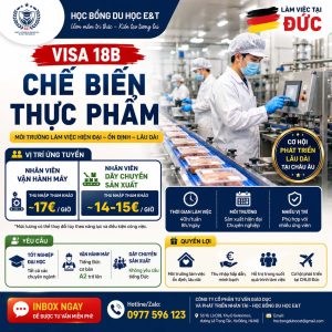 📦 CƠ HỘI LÀM VIỆC TẠI ĐỨC – NGÀNH KHO VẬN LOGISTICS (DIỆN 18B)