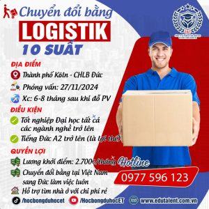 Thành phố Köln 10 SUẤT CHUYỂN ĐỔI BẰNG LOGISTIK